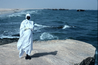 A Mauritanian gentleman at Cabo Blanco